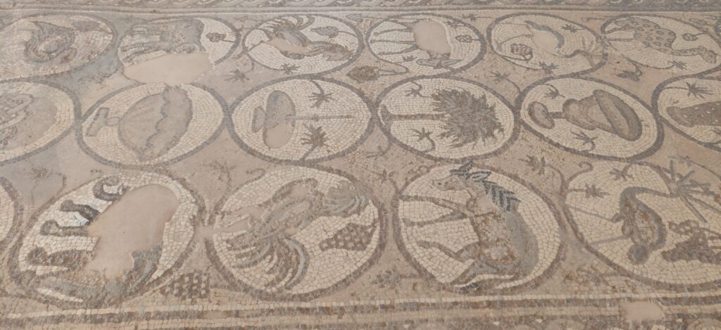 mosaicos en Petra