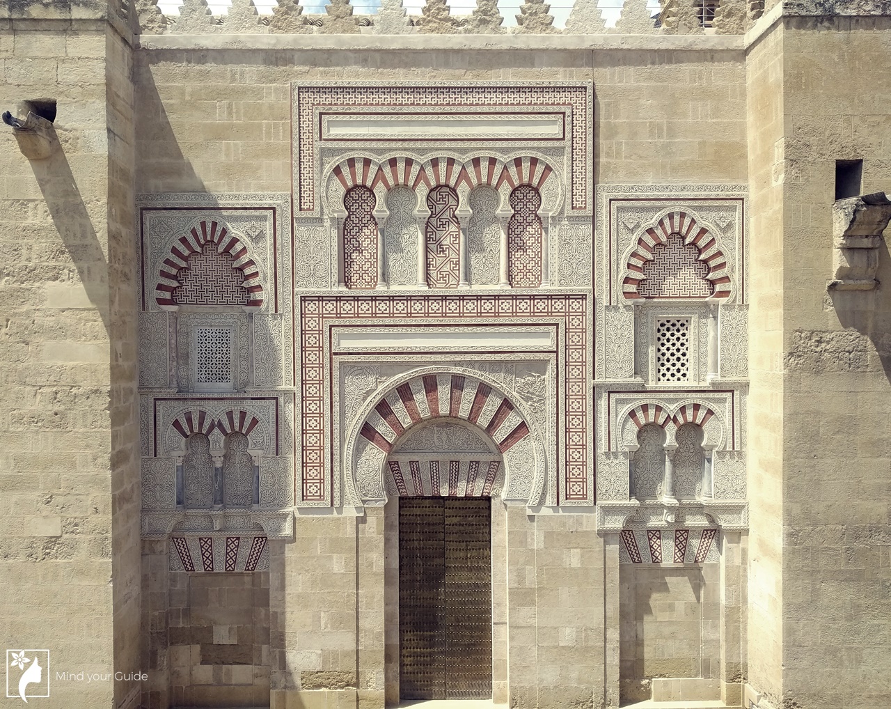 fachada de la mezquita de cordoba
